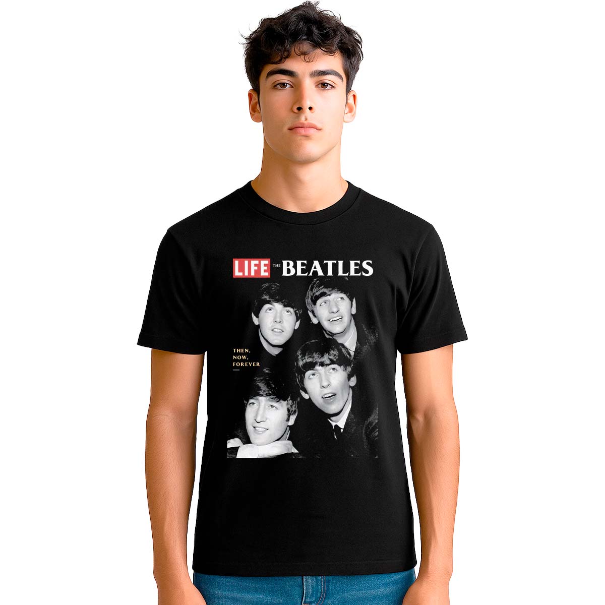 Playera The Beatles Life Hombre